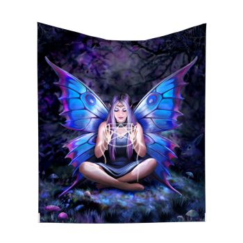 Kuscheldecke mit Elfe - Spell Weaver - Anne Stokes